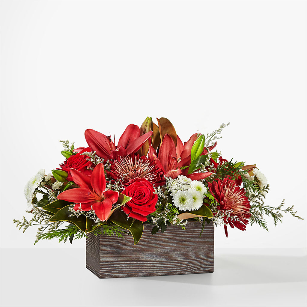 Christmas Break Bouquet – The Rose Shop, Kerrville TX
