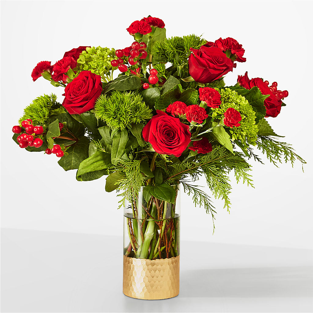 Plaid Throw Bouquet – The Rose Shop, Kerrville TX