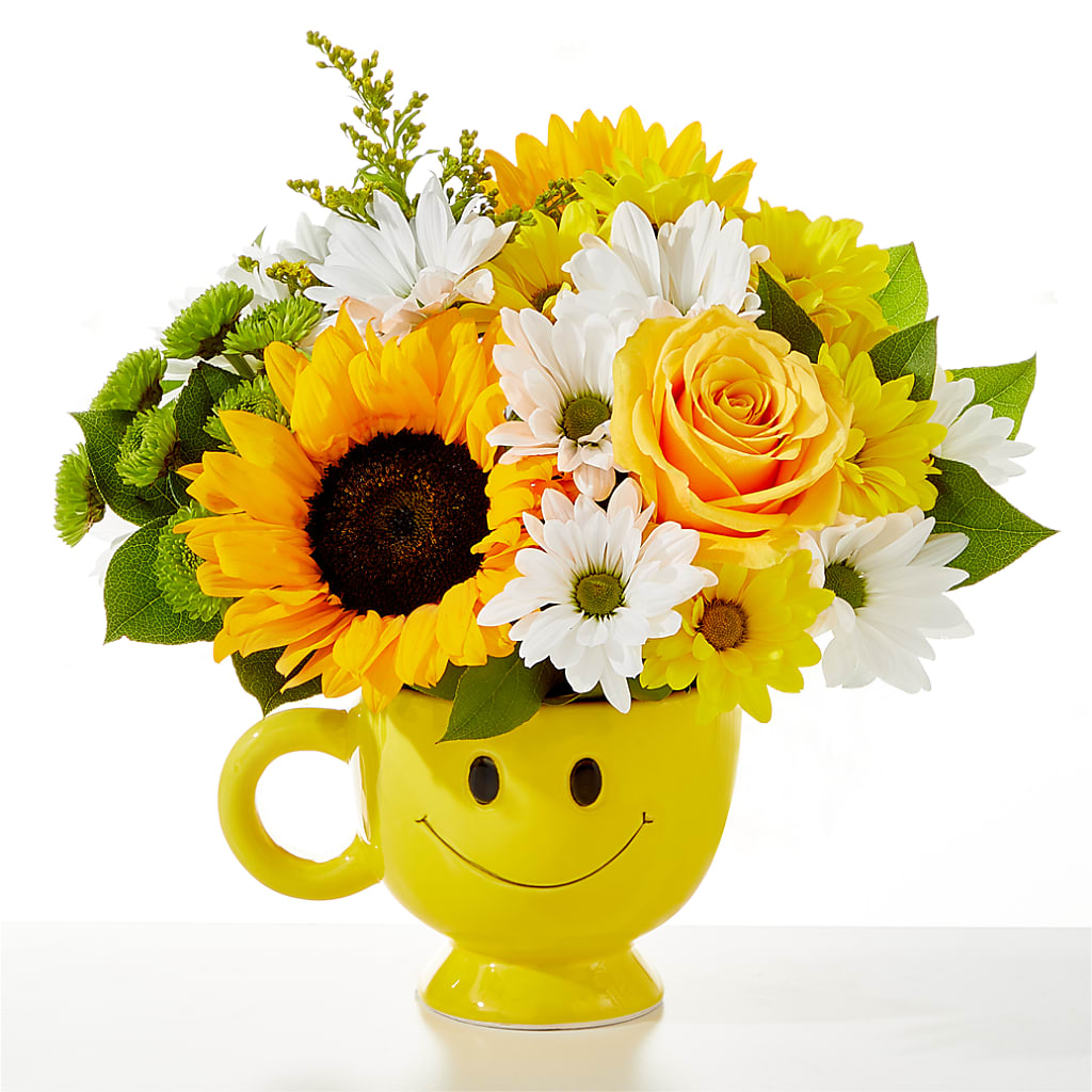 Be Happy Bouquet – The Rose Shop, Kerrville TX