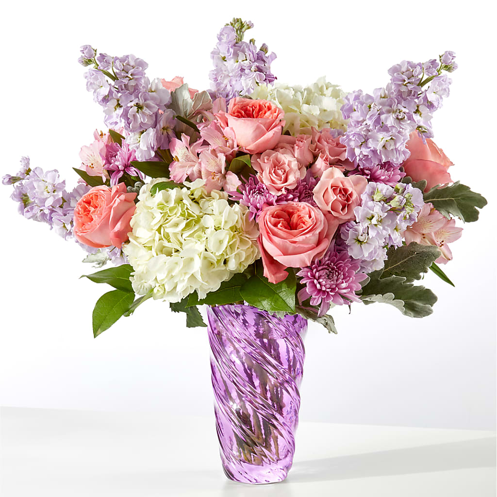 Silver Lining Bouquet – The Rose Shop, Kerrville TX