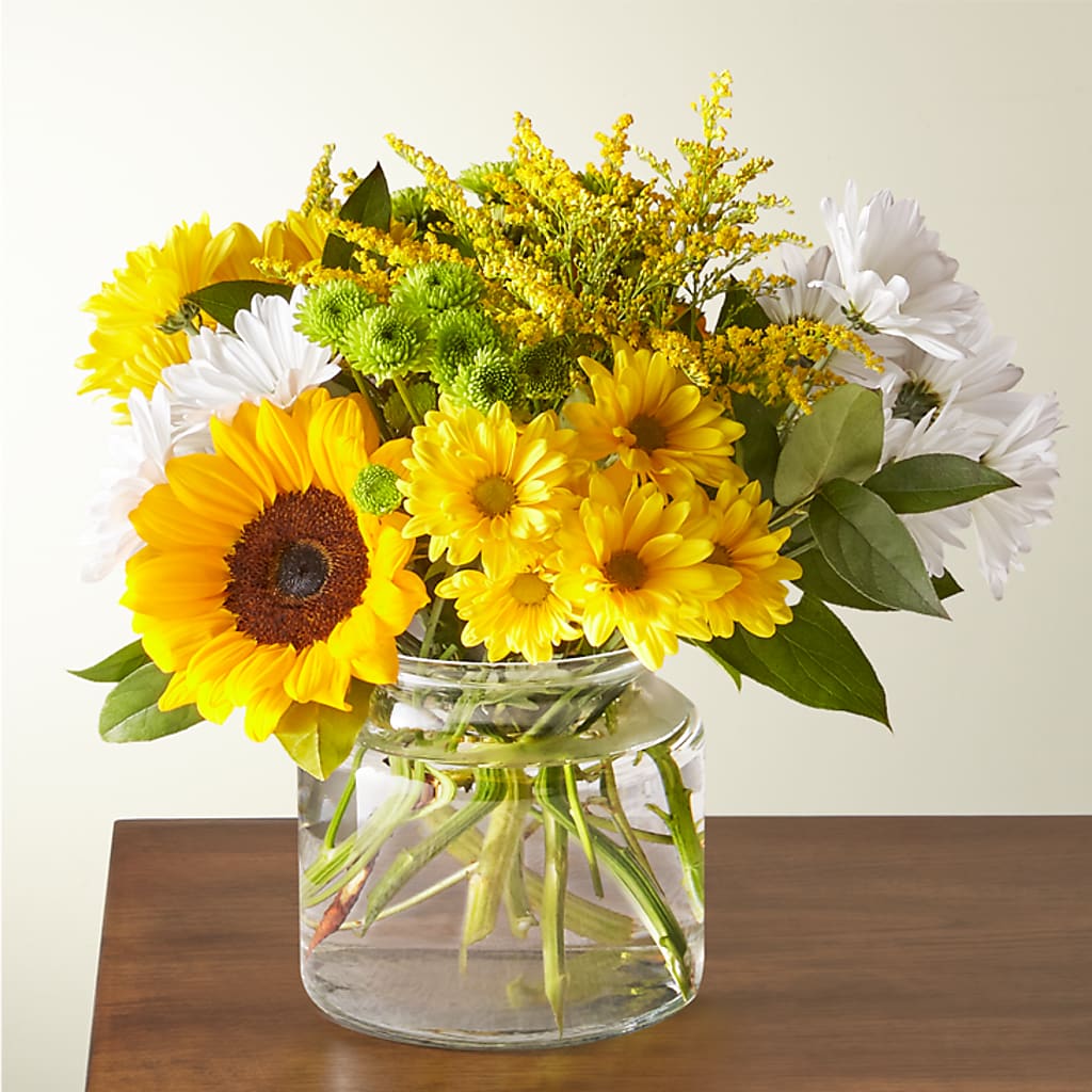 Hello Sunshine Bouquet – The Rose Shop, Kerrville TX