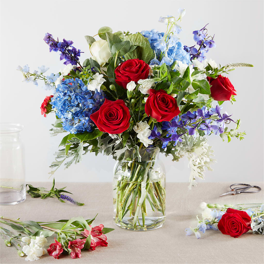 Star Spangled - A Florist Original – The Rose Shop, Kerrville TX
