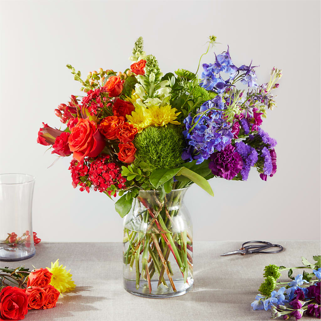 Summer Spectra - A Florist Original – The Rose Shop, Kerrville TX