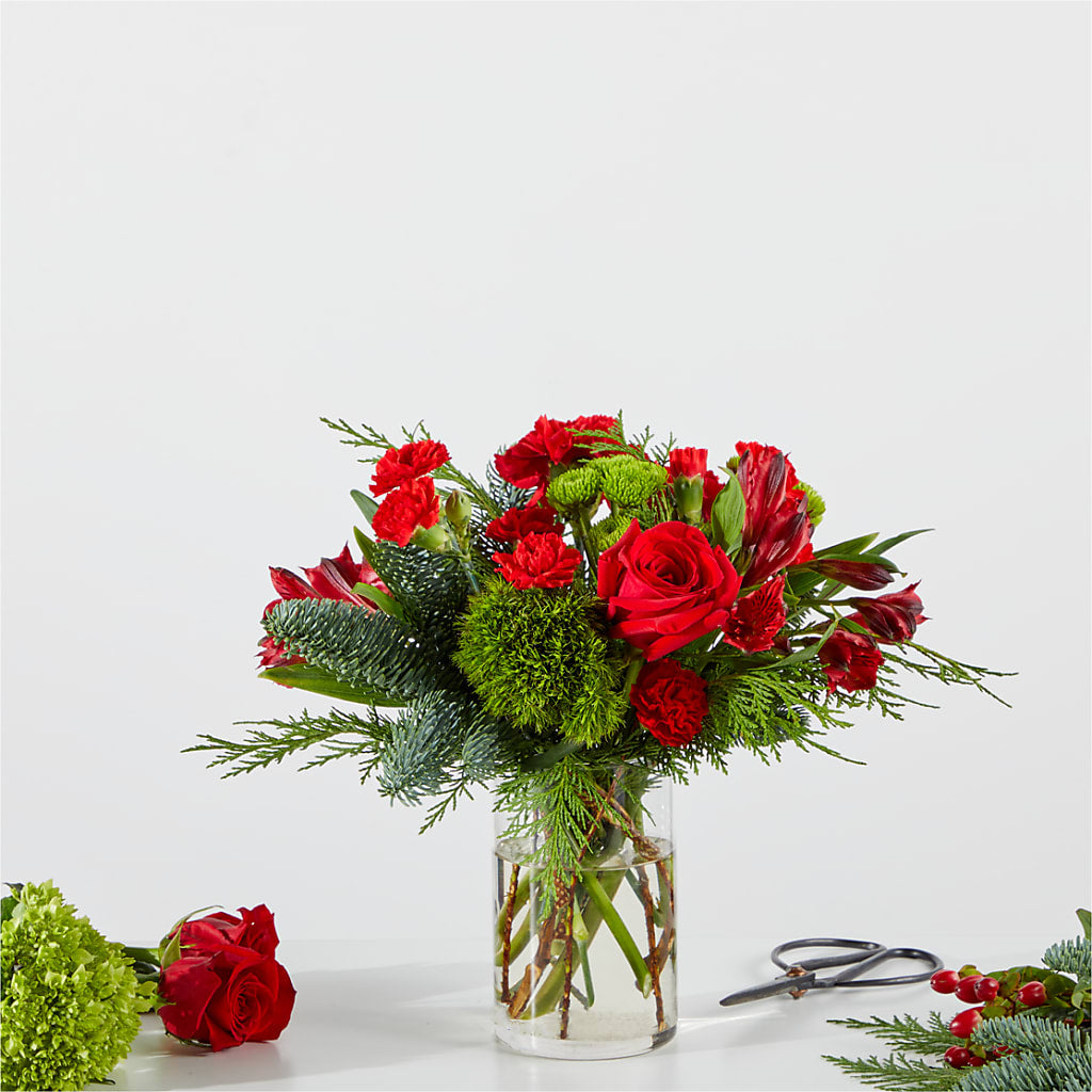 Merry Moment Bouquet – A Florist Original – The Rose Shop, Kerrville TX