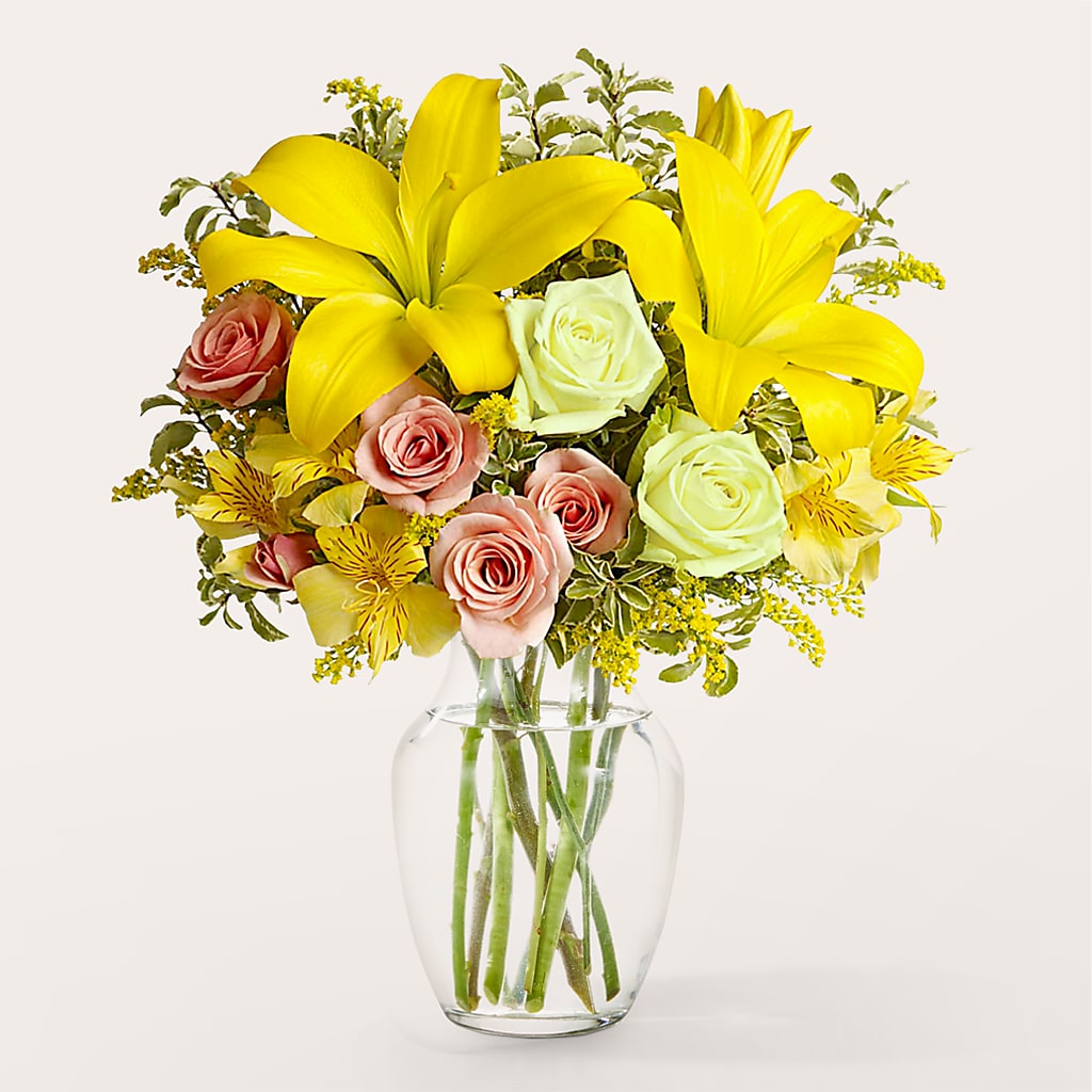 Sunburst Bouquet – The Rose Shop, Kerrville TX