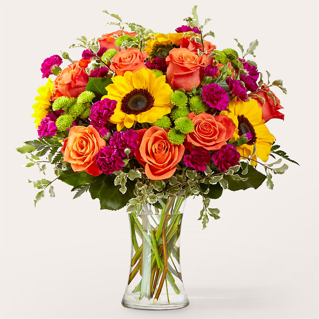 Warmth & Light Bouquet – The Rose Shop, Kerrville TX