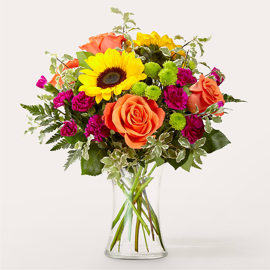 Warmth & Light Bouquet – The Rose Shop, Kerrville TX