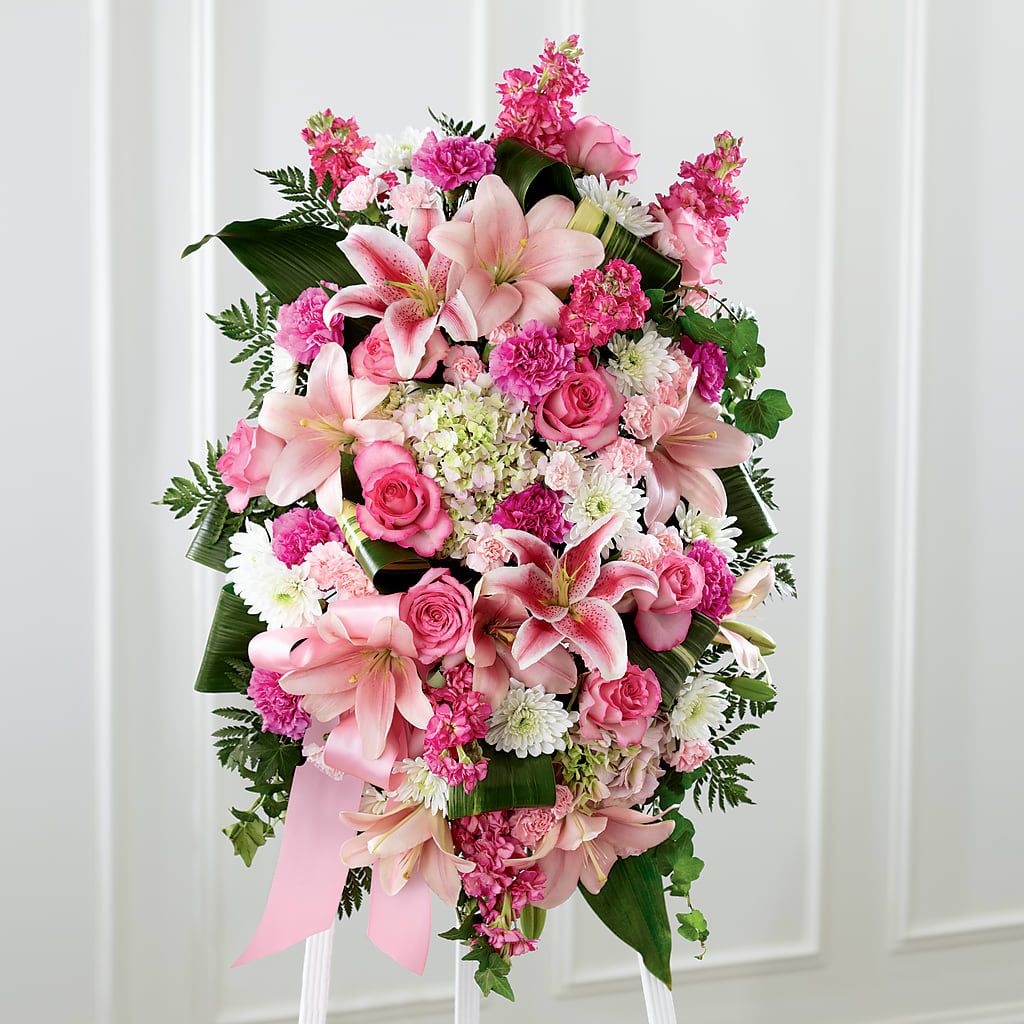 Comforting Standing Spray – The Rose Shop, Kerrville TX