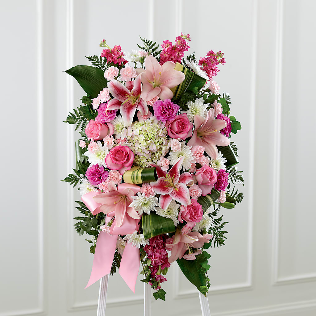 Comforting Standing Spray – The Rose Shop, Kerrville TX