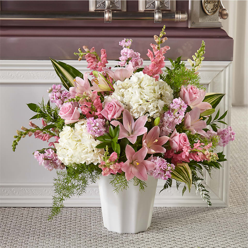 Simply Serene Floor Basket – The Rose Shop, Kerrville TX