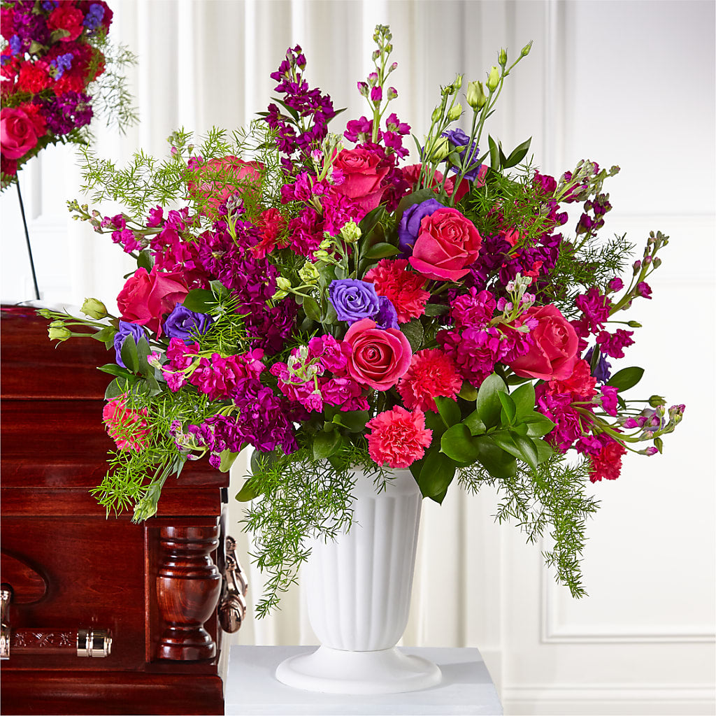 Eternal Day Arrangement – The Rose Shop, Kerrville TX