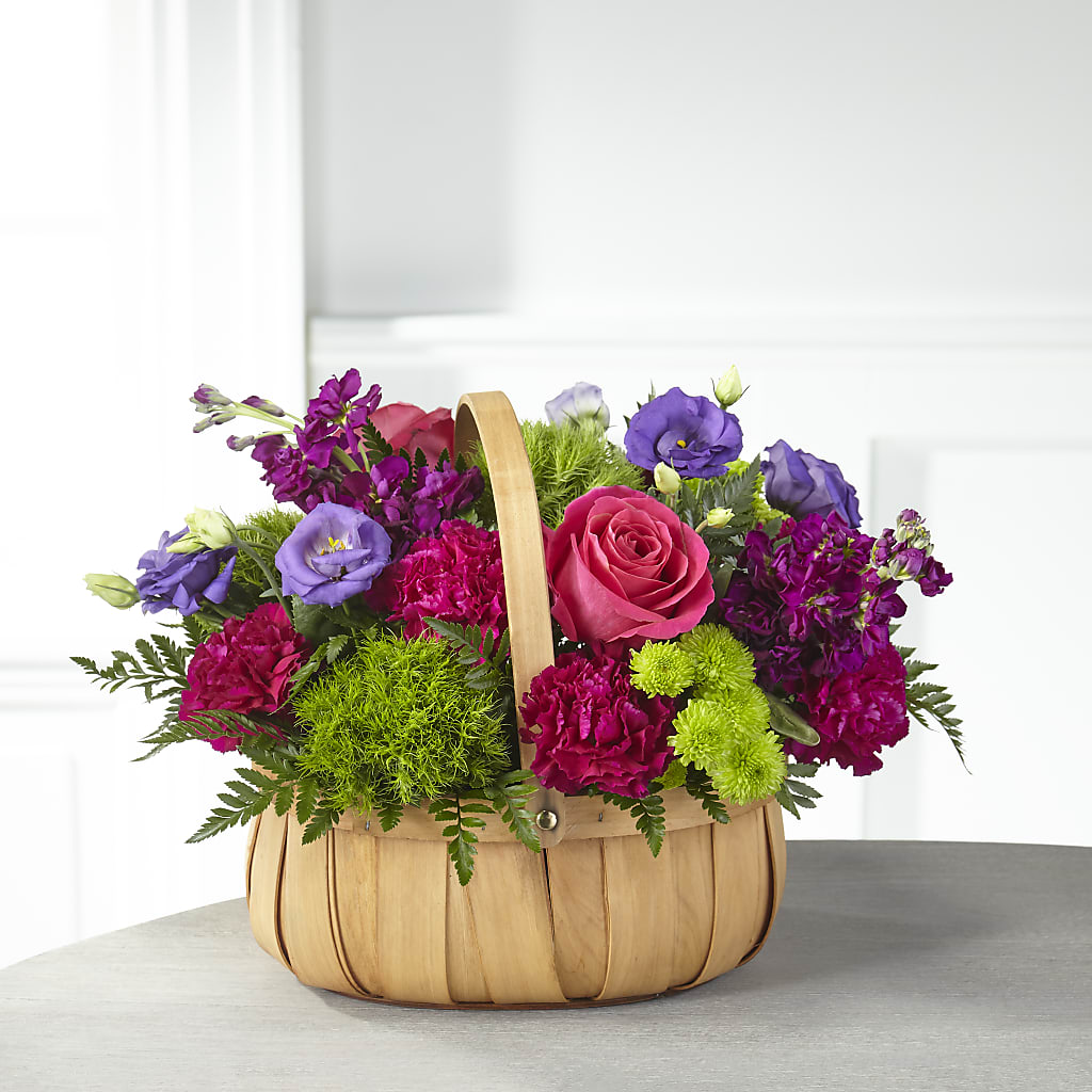 Serene Sanctuary Basket – The Rose Shop, Kerrville TX
