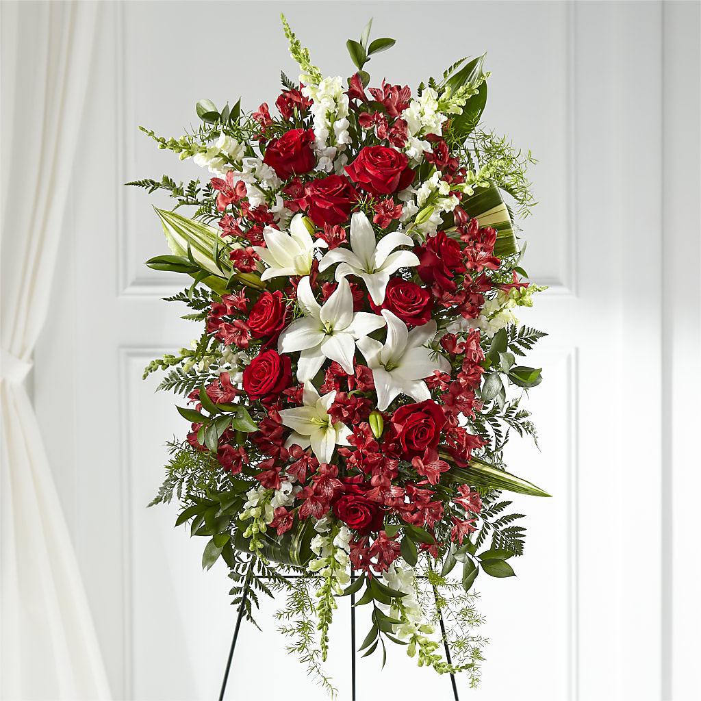 Everlasting Memory Standing Spray – The Rose Shop, Kerrville TX