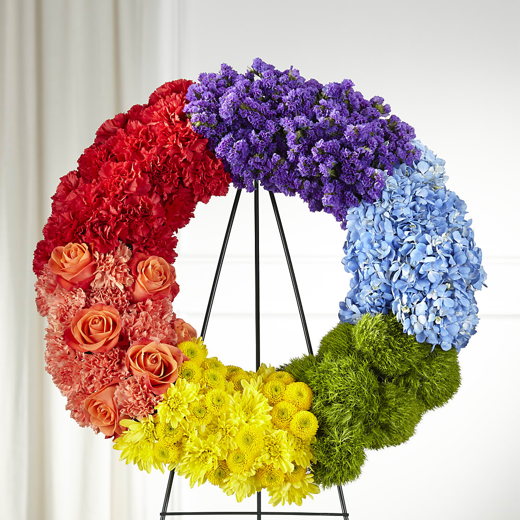 Circle of Love Wreath – The Rose Shop, Kerrville TX