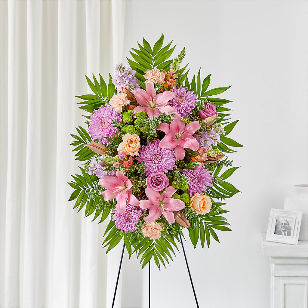 Love & Light Standing Spray – The Rose Shop, Kerrville TX
