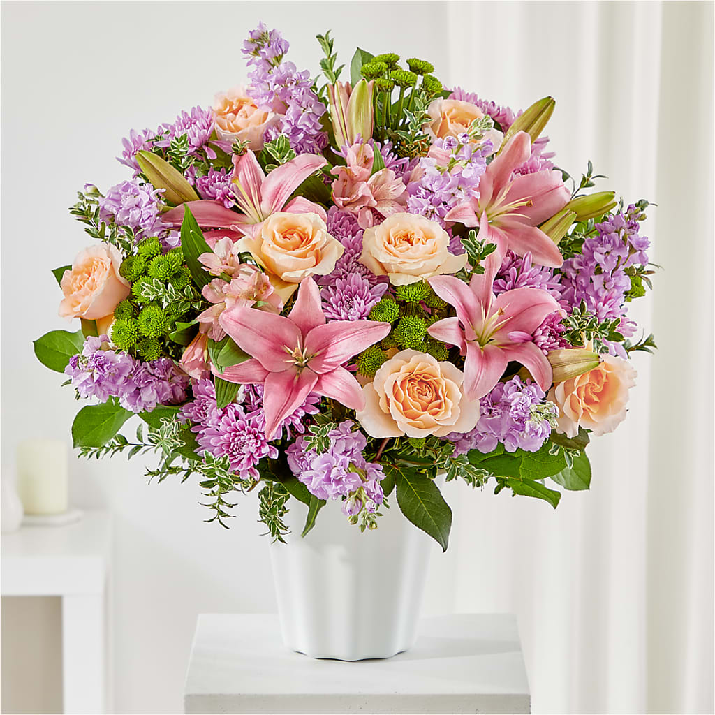 Supportive Embrace Tabletop Basket – The Rose Shop, Kerrville TX