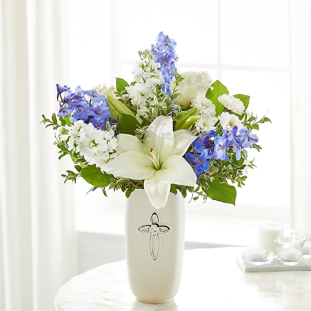 Heavenly Blossoms Bouquet – The Rose Shop, Kerrville TX