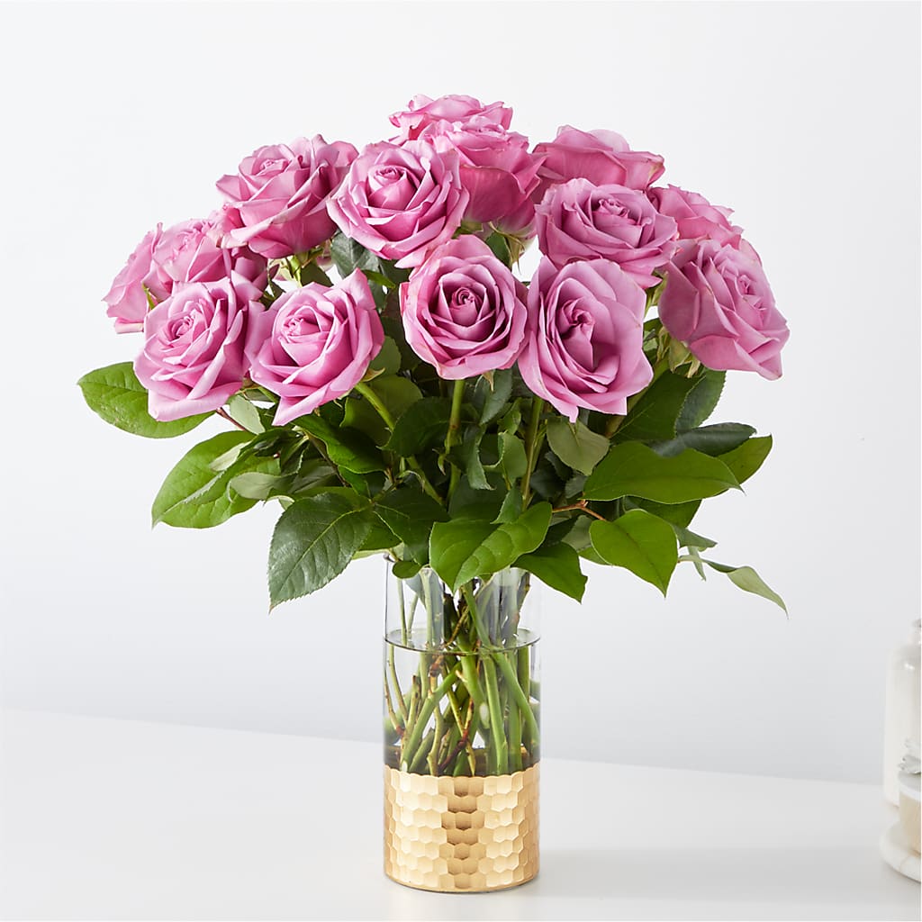 Secret Admirer Lavender Rose Bouquet – The Rose Shop, Kerrville TX