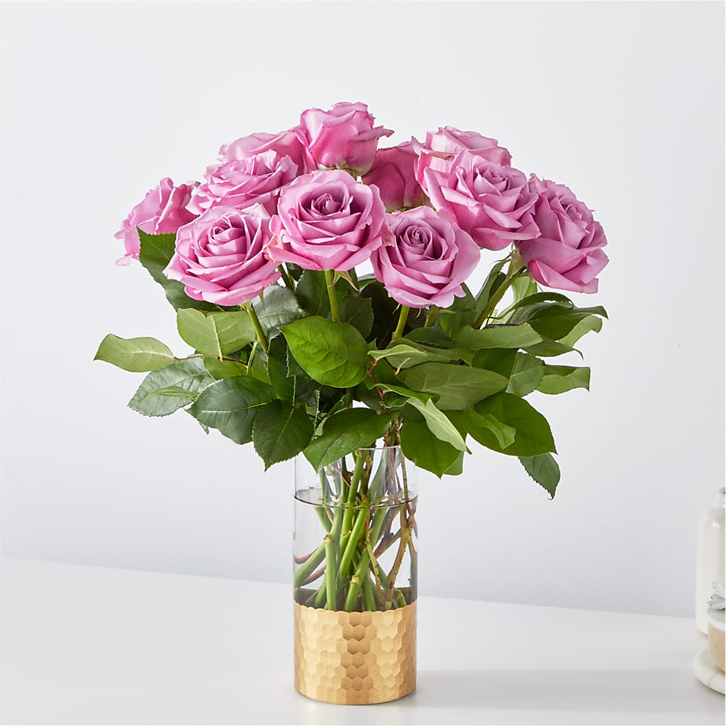 Secret Admirer Lavender Rose Bouquet – The Rose Shop, Kerrville TX