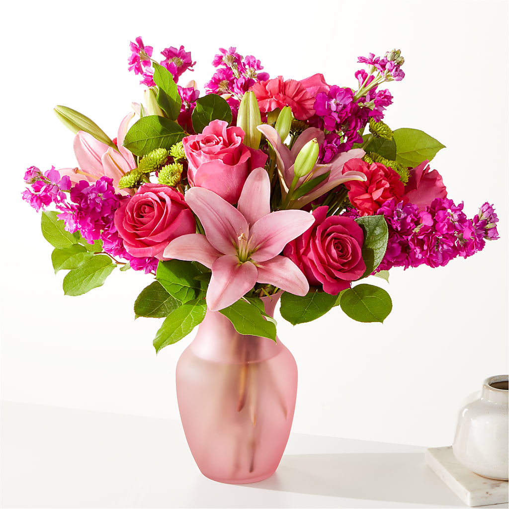 Watermelon Crush Bouquet – The Rose Shop, Kerrville TX