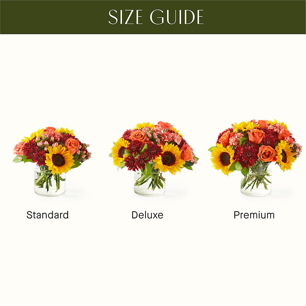 September Sunset Bouquet – The Rose Shop, Kerrville TX