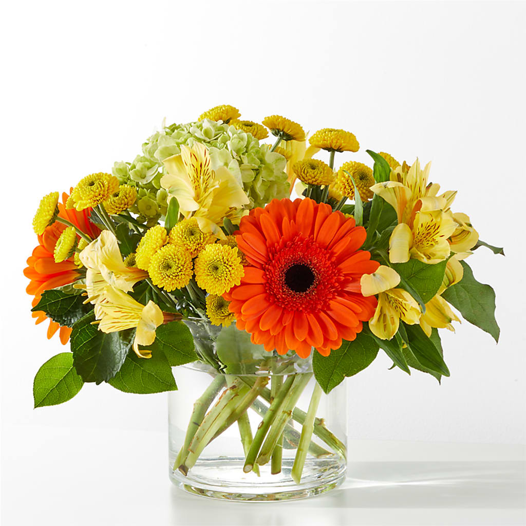 Autumn Sunshine Bouquet – The Rose Shop, Kerrville TX