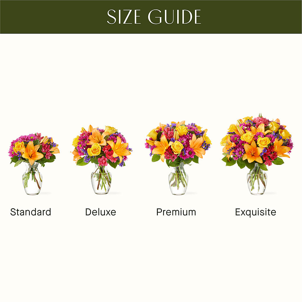 Colorful Visions Bouquet – The Rose Shop, Kerrville TX