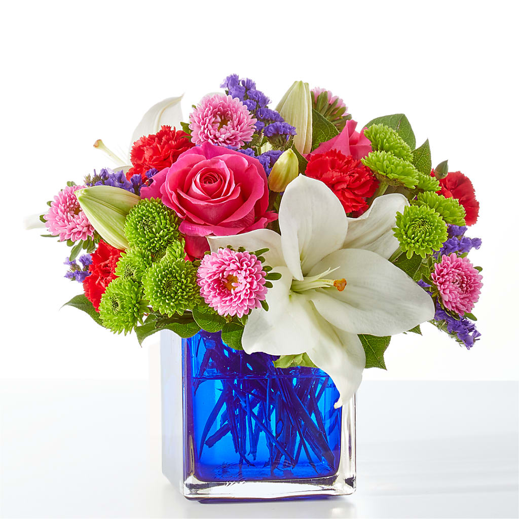 Quality Time Bouquet – The Rose Shop, Kerrville TX