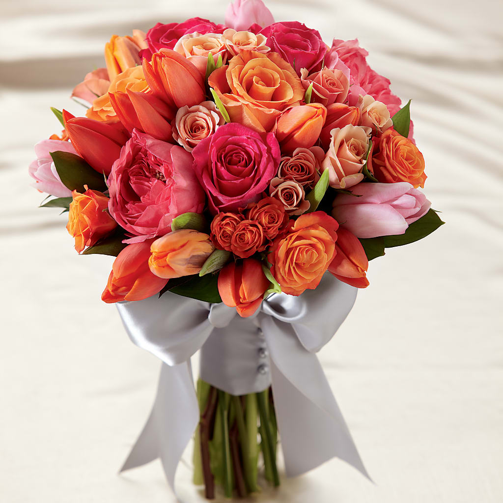 Sunset Dream Bouquet – The Rose Shop, Kerrville TX