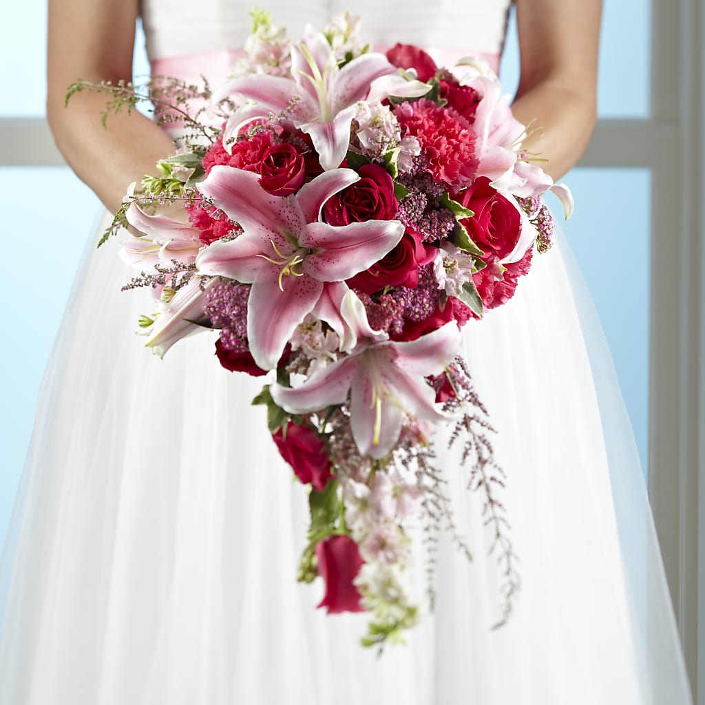 Lily & Rose Bouquet – The Rose Shop, Kerrville TX