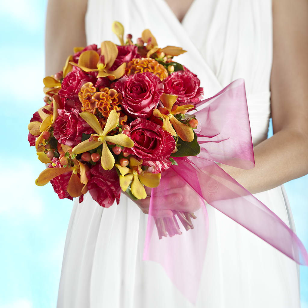 Brilliant Shades of Love Bouquet – The Rose Shop, Kerrville TX