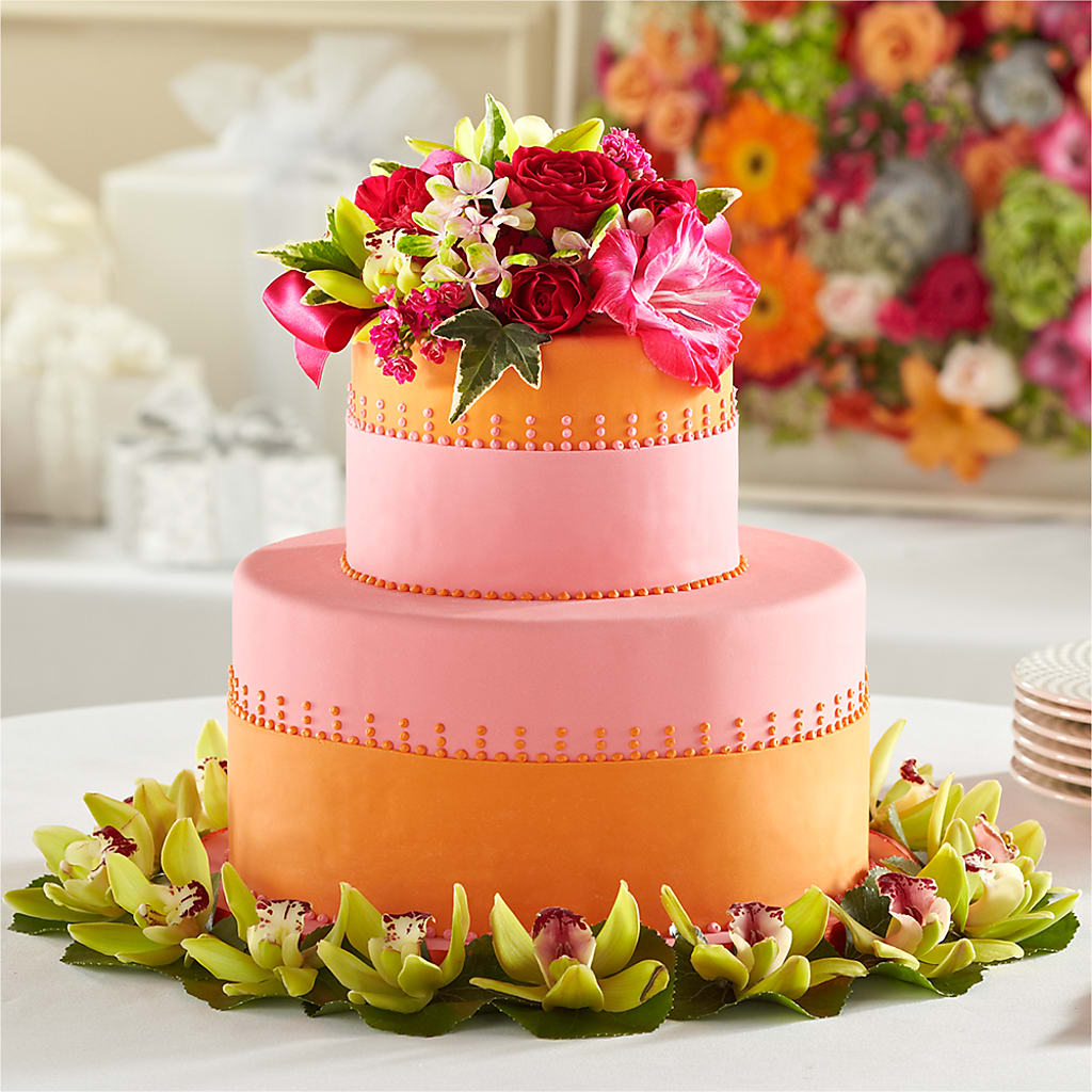 Sweet Citrus Cake Decor – The Rose Shop, Kerrville TX