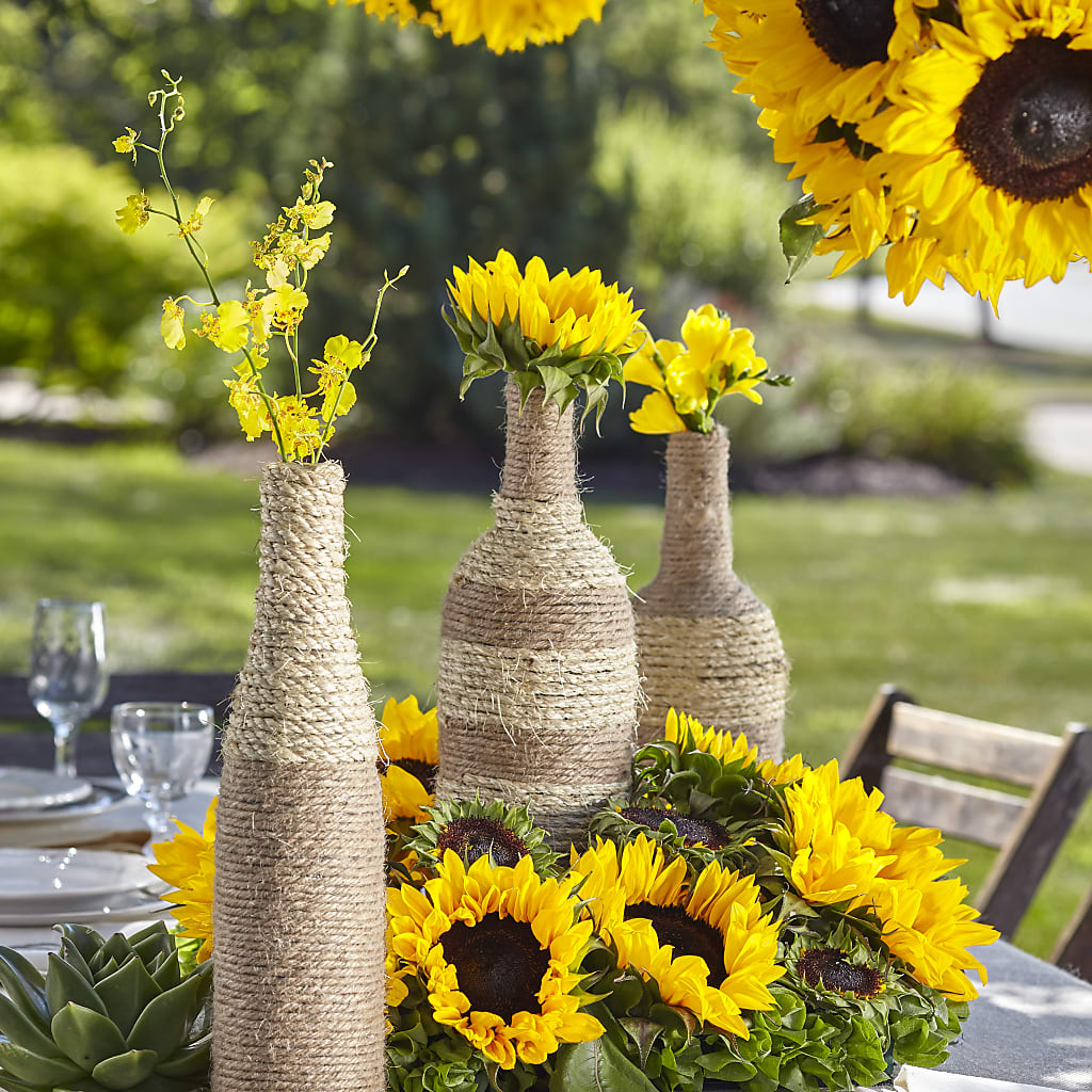 Sublime Garden Centerpiece – The Rose Shop, Kerrville TX