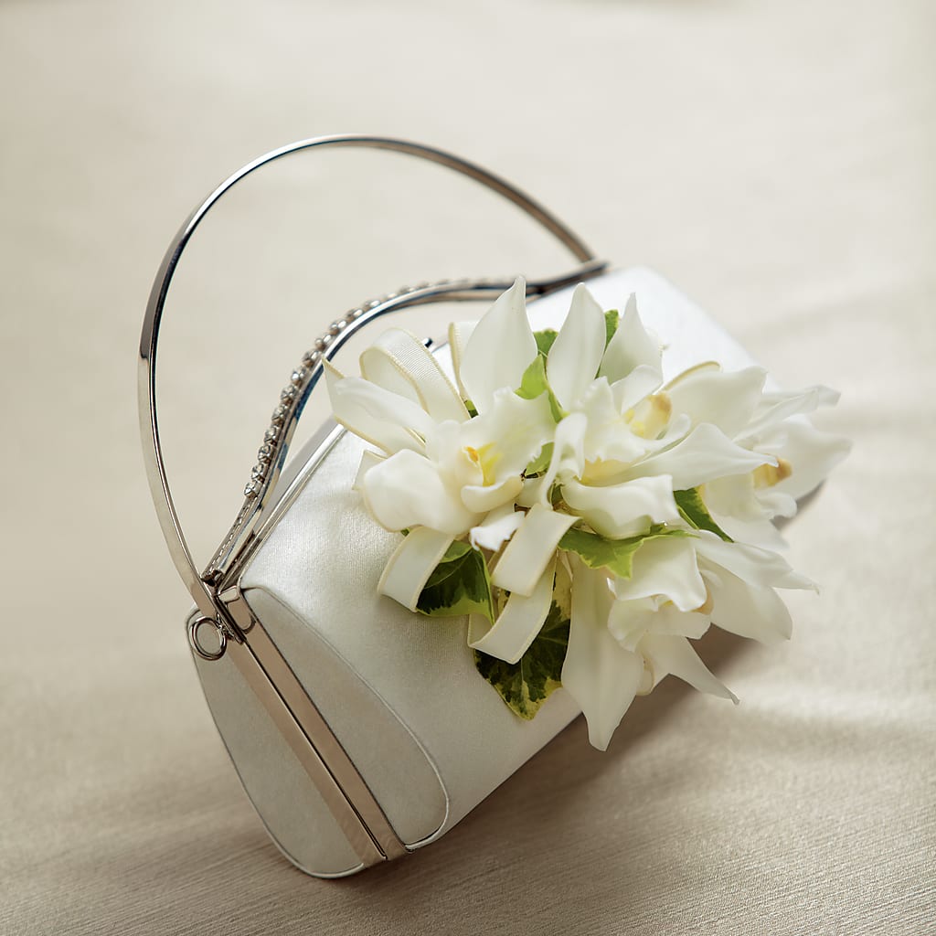 White Purse Decor – The Rose Shop, Kerrville TX