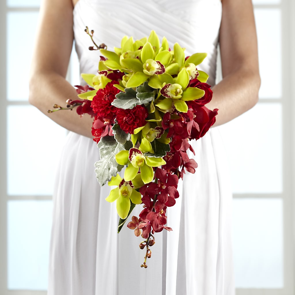 Elegant Orchid Bouquet – The Rose Shop, Kerrville TX
