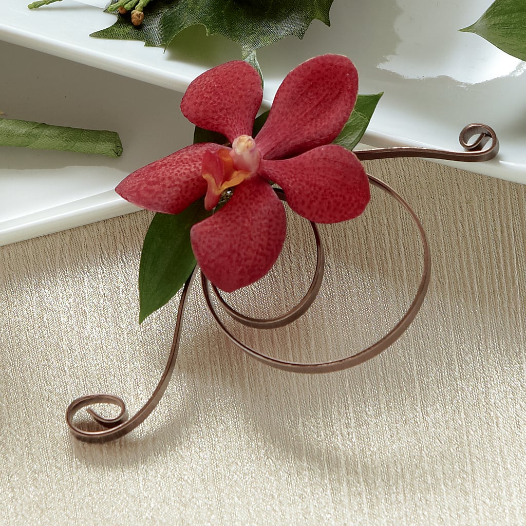 Red Mokara Boutonniere – The Rose Shop, Kerrville TX