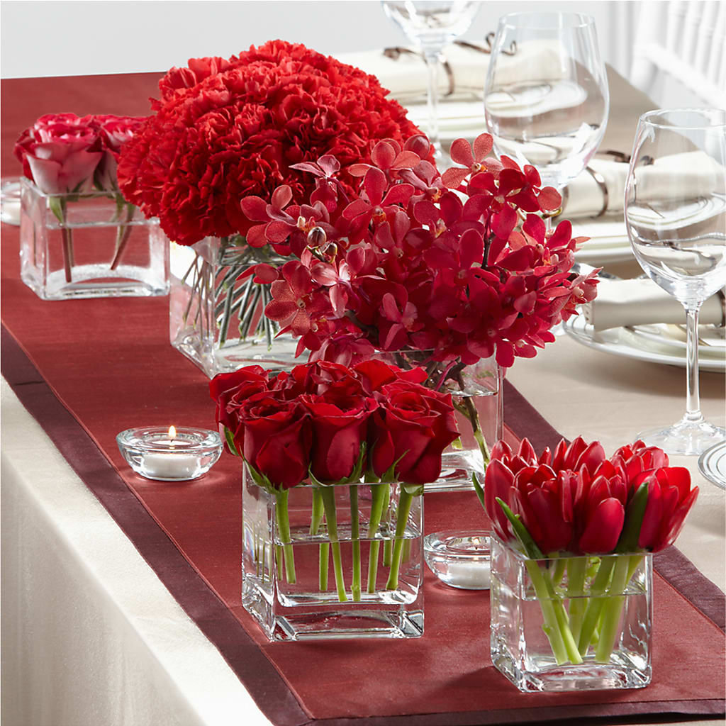 Modern Grace Centerpiece – The Rose Shop, Kerrville TX