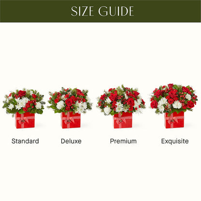 Presents Under the Tree Bouquet –  The Rose Shop, Kerrville TX