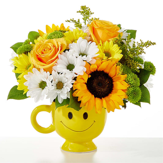 Be Happy Bouquet –  The Rose Shop, Kerrville TX