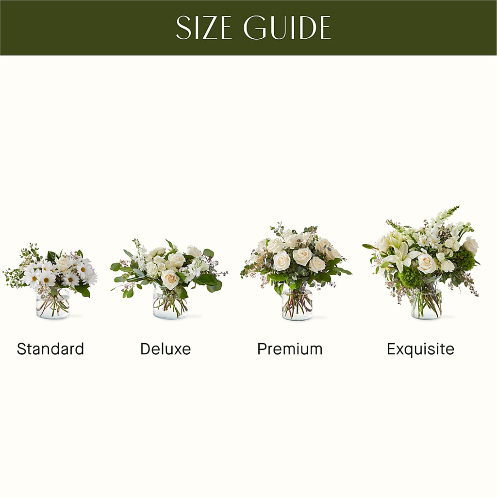 Fresh Linen Bouquet –  The Rose Shop, Kerrville TX