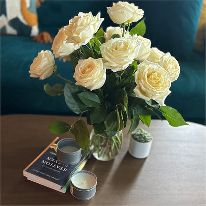 Long Stem Yellow Rose Bouquet –  The Rose Shop, Kerrville TX