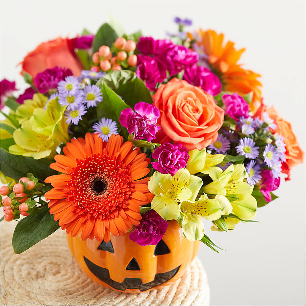 Tricks & Treats Pumpkin –  The Rose Shop, Kerrville TX