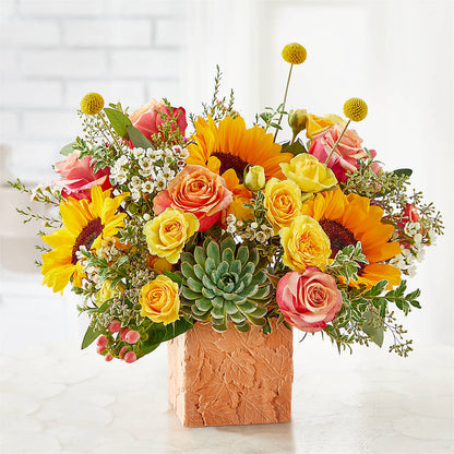 Sunflower Season Bouquet –  The Rose Shop, Kerrville TX