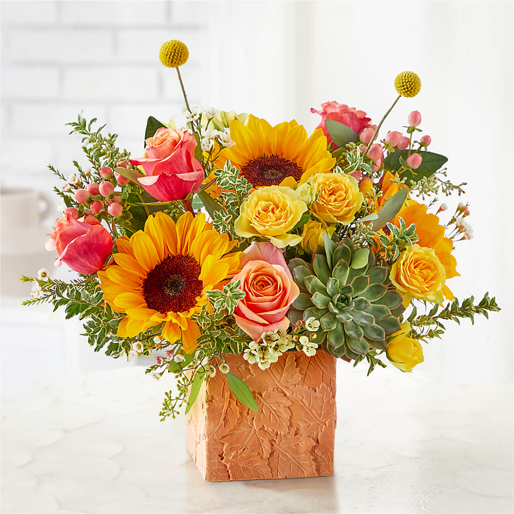 Sunflower Season Bouquet –  The Rose Shop, Kerrville TX