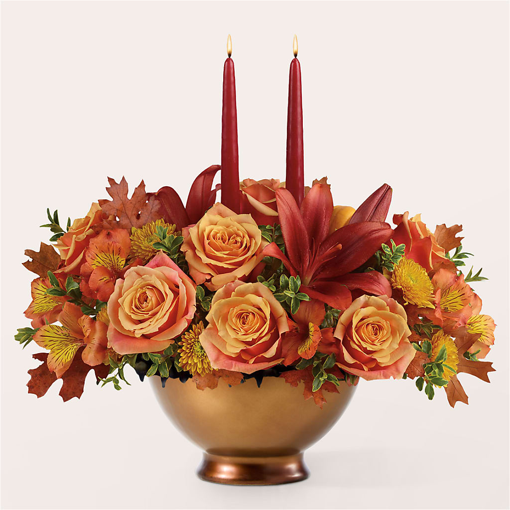Harvest Table Centerpiece –  The Rose Shop, Kerrville TX