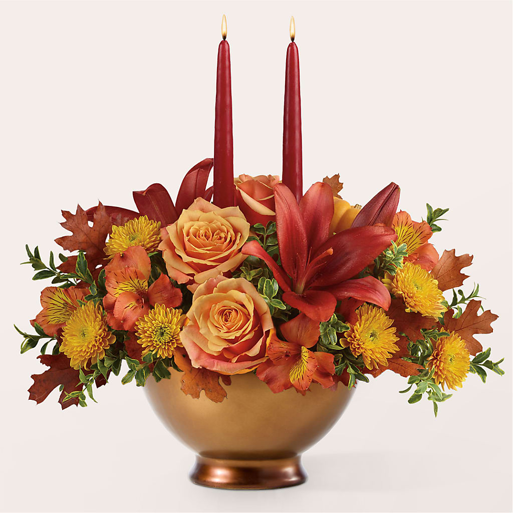 Harvest Table Centerpiece –  The Rose Shop, Kerrville TX