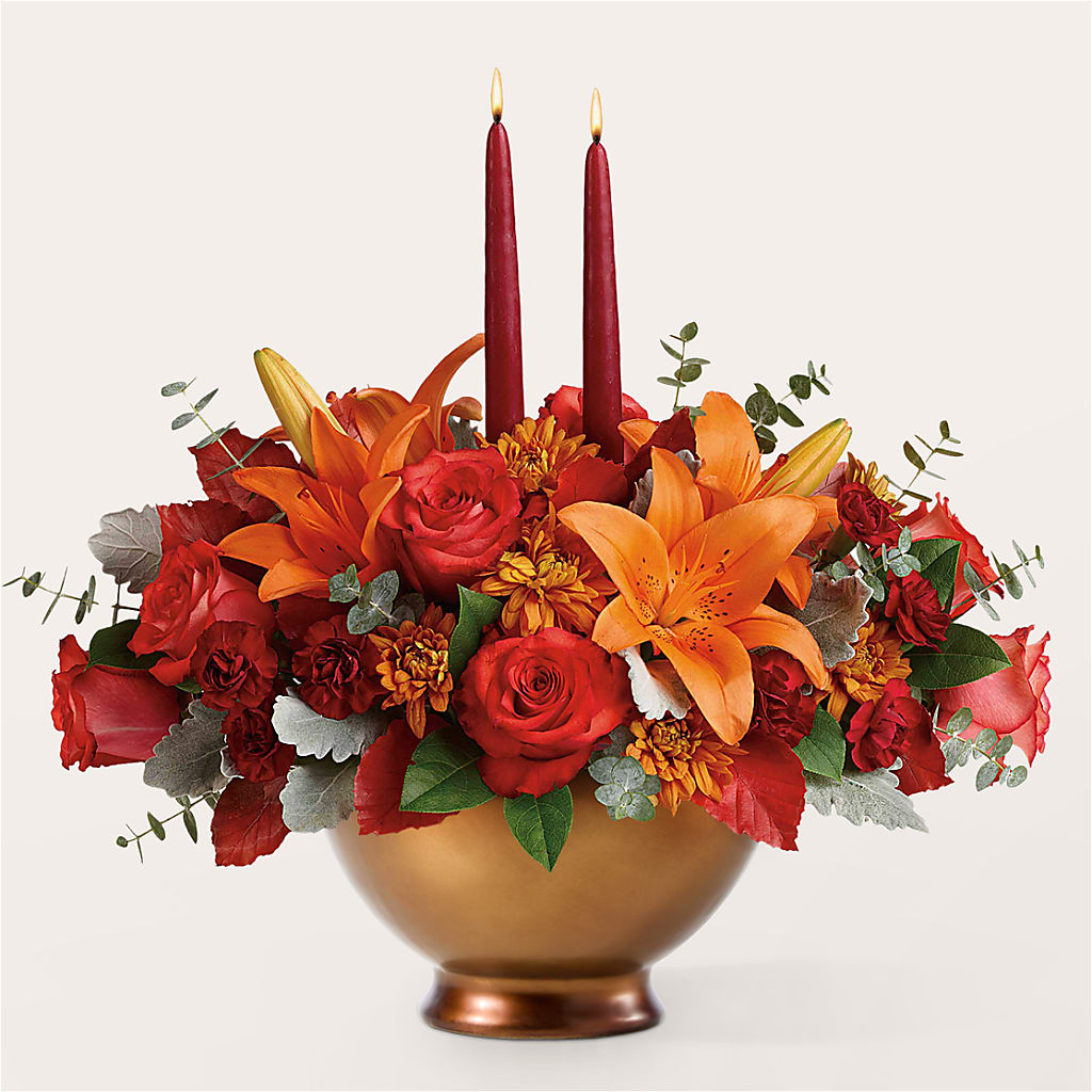 Fruits of Fall Centerpiece –  The Rose Shop, Kerrville TX