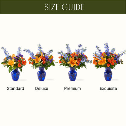 Radiant Citrus Bouquet –  The Rose Shop, Kerrville TX