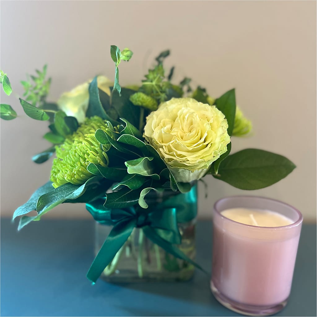 Emerald Forest Bouquet –  The Rose Shop, Kerrville TX