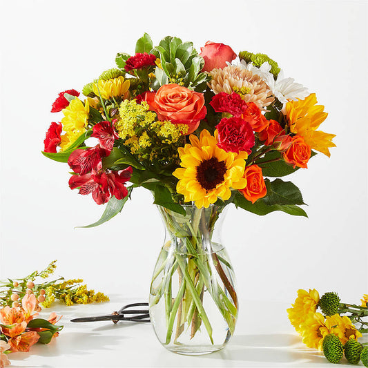 Fall Delight – A Florist Original –  The Rose Shop, Kerrville TX